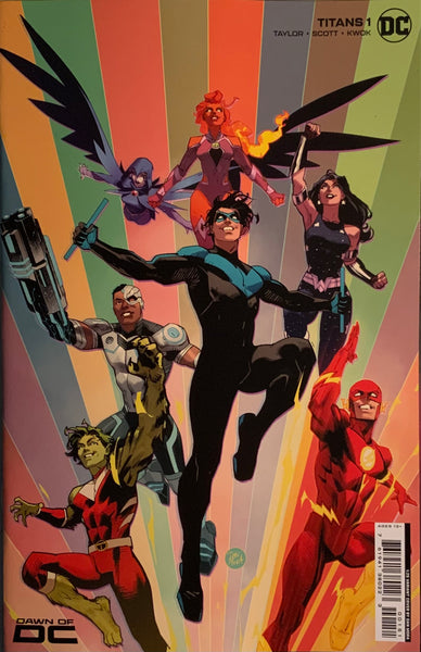 TITANS (2023) # 1 MORA 1:25 VARIANT COVER