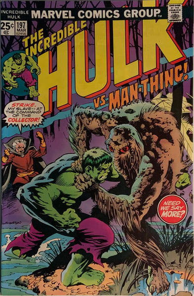 INCREDIBLE HULK (1962-1999) #197 BERNIE WRIGHTSON COVER ART