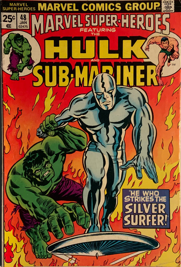 Marvel super heroes featuring the hulk and submariner hot sale