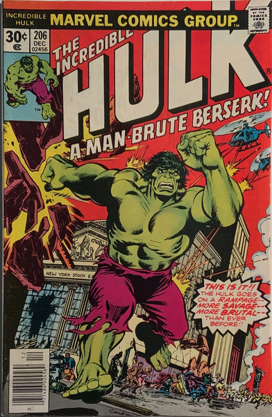 INCREDIBLE HULK (1962-1999) #206
