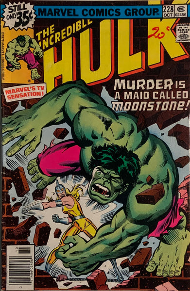 INCREDIBLE HULK (1962-1999) #228 FIRST APPEARANCE OF THE SECOND MOONSTONE
