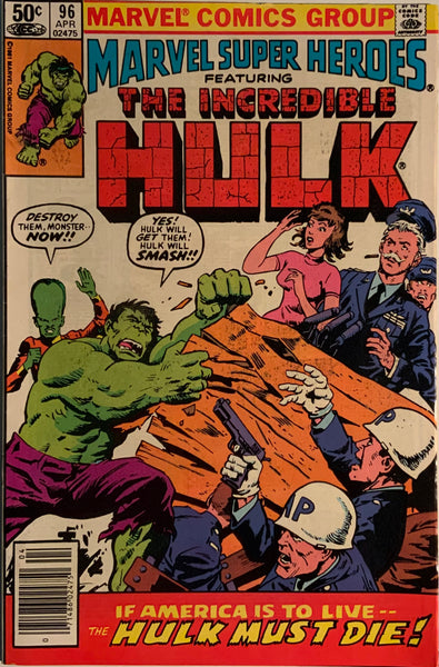 MARVEL SUPER-HEROES (1967-1982) # 96