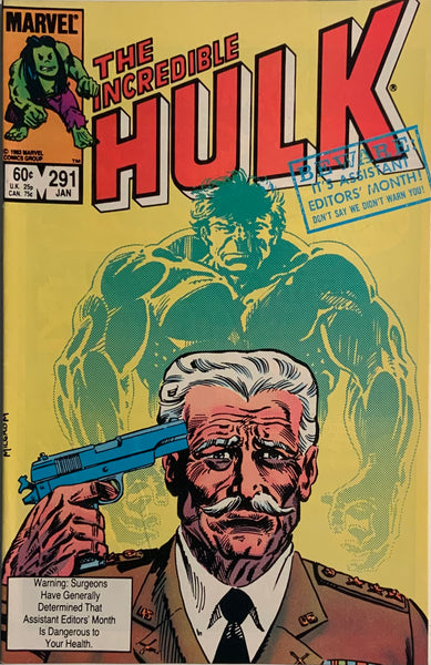 INCREDIBLE HULK (1962-1999) #291 ORIGIN OF GENERAL ‘THUNDERBOLT’ ROSS
