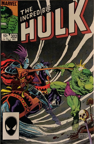 INCREDIBLE HULK (1962-1999) #302 MIGNOLA COVER ART
