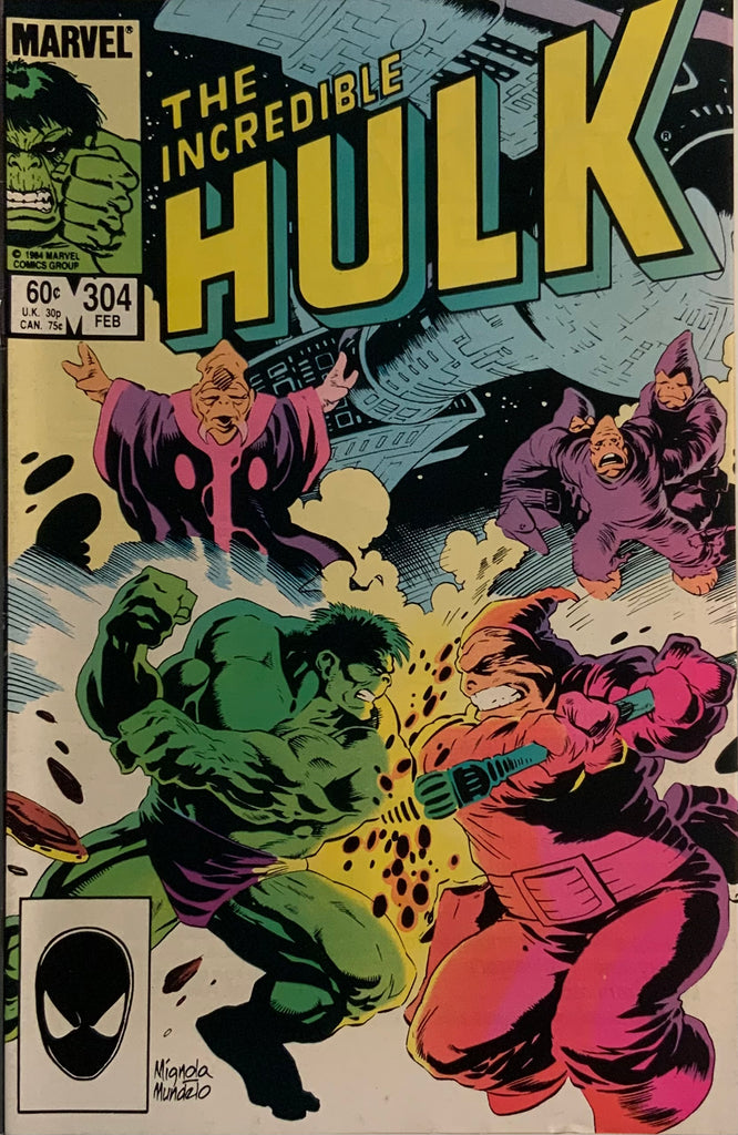 INCREDIBLE HULK (1962-1999) #304 MIGNOLA COVER ART