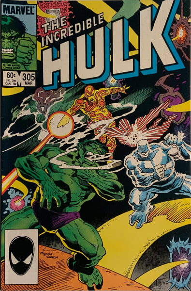 INCREDIBLE HULK (1962-1999) #305 MIGNOLA COVER ART