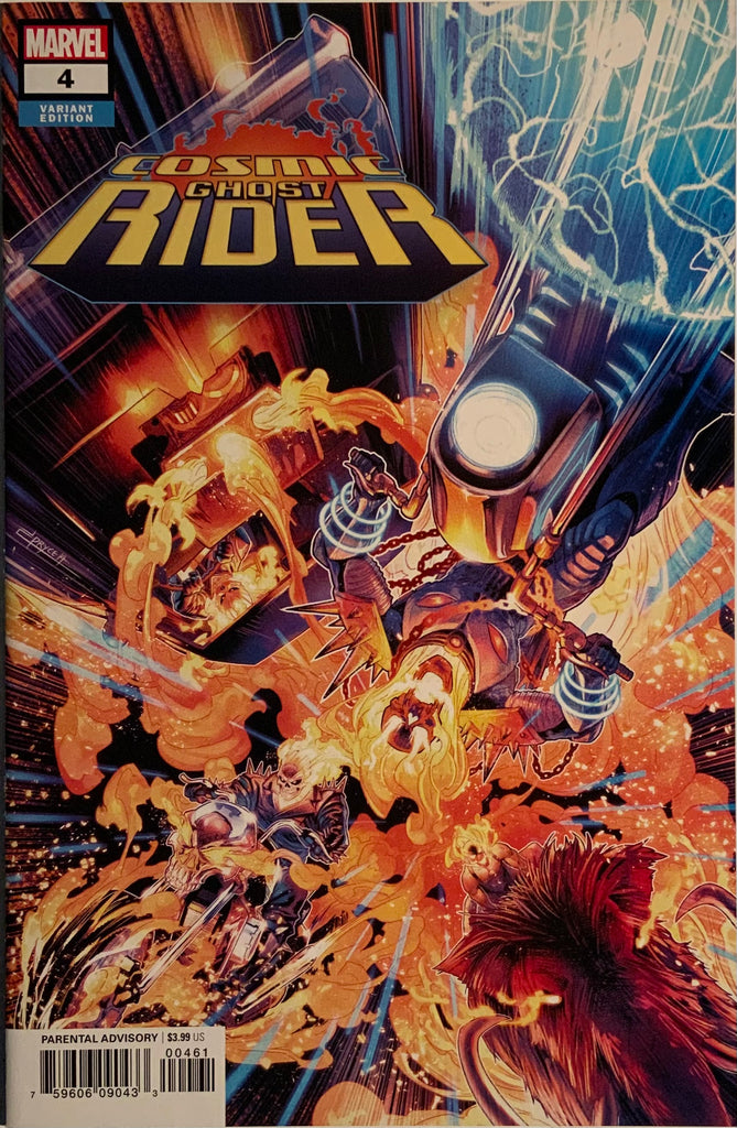 COSMIC GHOST RIDER (2018-2019) # 4 CAMPBELL NYCC VARIANT COVER