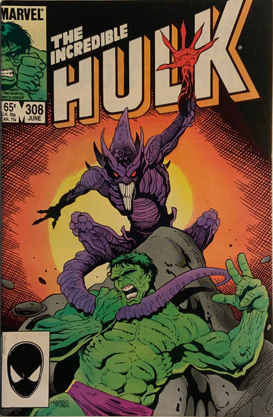 INCREDIBLE HULK (1962-1999) #308 MIGNOLA COVER ART