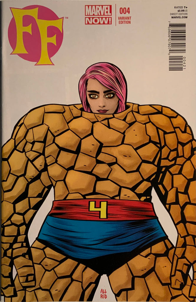 FF (2013-2014) # 4 ALLRED 1:20 CONNECTING VARIANT COVER