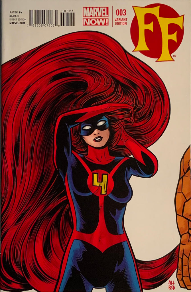 FF (2013-2014) # 3 ALLRED 1:25 CONNECTING VARIANT COVER