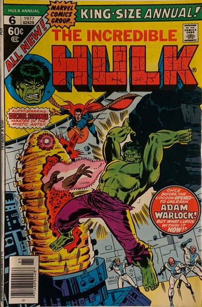INCREDIBLE HULK (1962-1999) ANNUAL # 6 FIRST APPEARANCE OF PARAGON