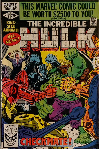 INCREDIBLE HULK (1962-1999) ANNUAL # 9