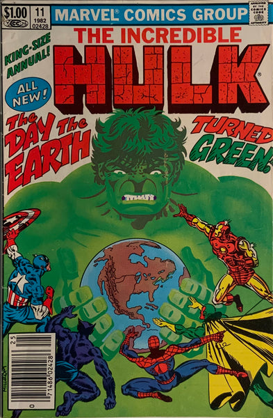 INCREDIBLE HULK (1962-1999) ANNUAL #11