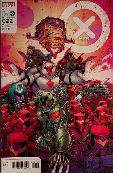 X-MEN (2021) #22 BRADSHAW 1:25 VARIANT COVER