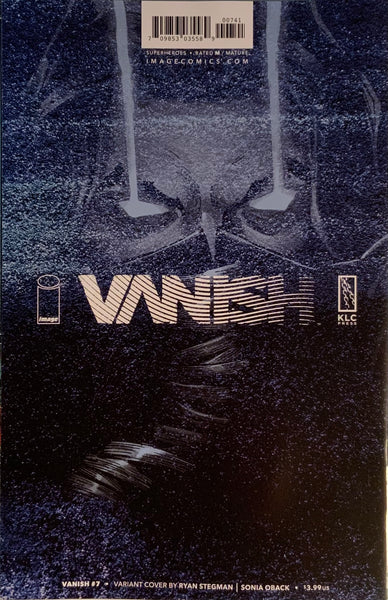 VANISH # 7 STEGMAN 1:10 VARIANT COVER