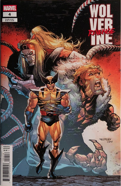 WOLVERINE REVENGE # 4 OTTLEY 1:25 VARIANT COVER