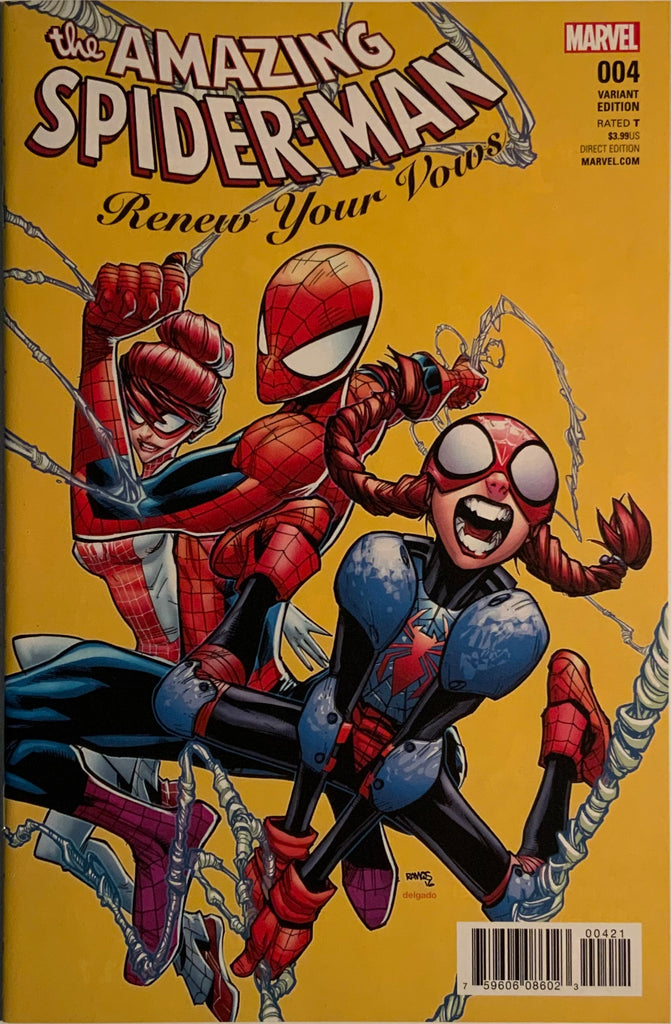 AMAZING SPIDER-MAN RENEW YOUR VOWS (2017-2018) # 4 RAMOS 1:25 VARIANT COVER