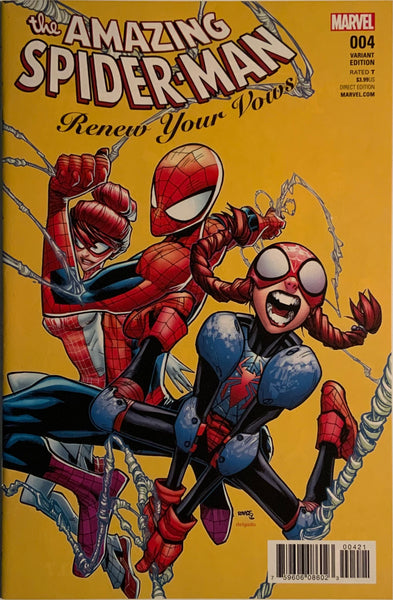 Amazing Spider Man Renew Your Vows 2017 2018 4 Ramos 1 25 Variant Comics R Us