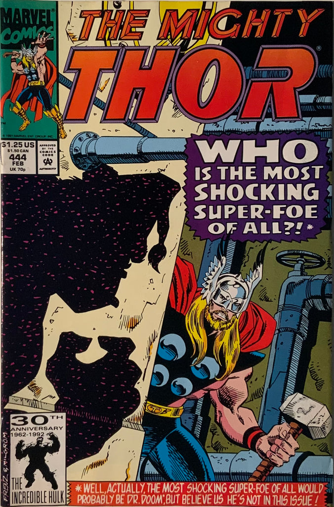 THOR (1966-1996) #444 FIRST APPEARANCE OF GROONK