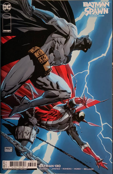 BATMAN (REBIRTH) #130 BATMAN / SPAWN VARIANT COVER