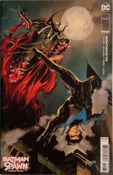 NIGHTWING (REBIRTH) # 99 BATMAN / SPAWN VARIANT COVER