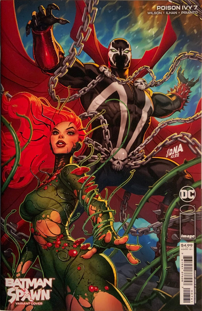 POISON IVY # 7 BATMAN / SPAWN VARIANT COVER