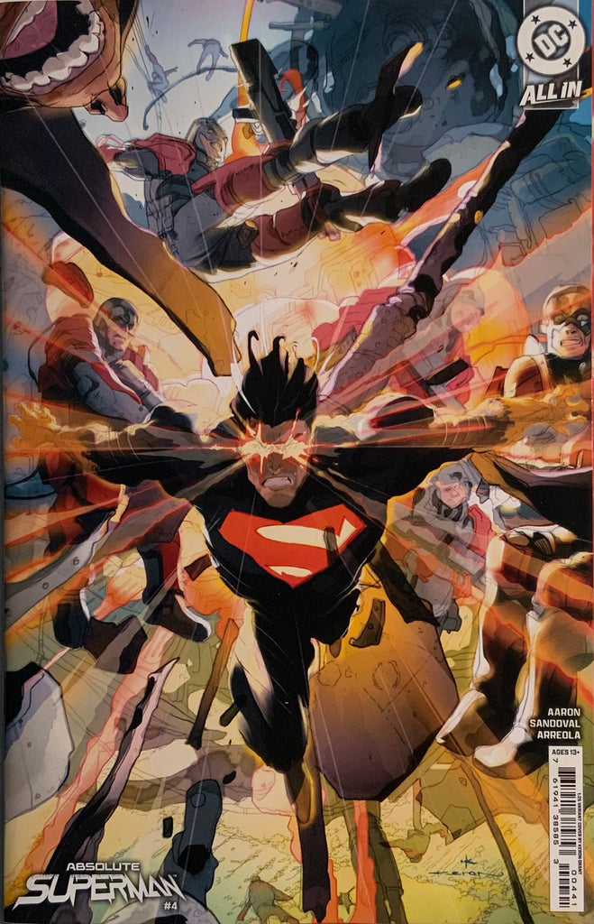 ABSOLUTE SUPERMAN # 4 GRANT 1:25 VARIANT COVER