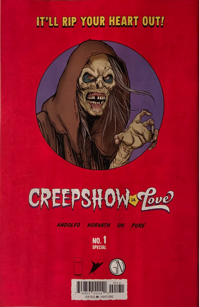 CREEPSHOW IN LOVE 2025 SPECIAL # 1 HORVATH 1:10 VARIANT COVER