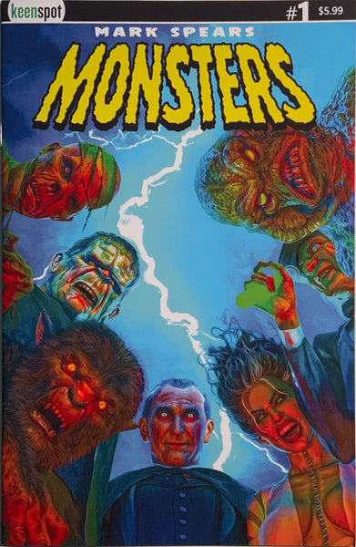 MARK SPEARS MONSTERS #1 COVER A