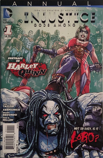 INJUSTICE GODS AMONG US #1 - 12 SET + ANNUAL # 1