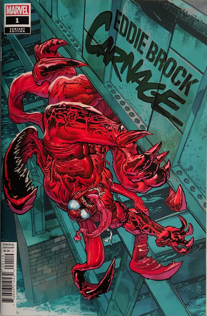 EDDIE BROCK CARNAGE # 1 BRESSAN 1:25 VARIANT COVER