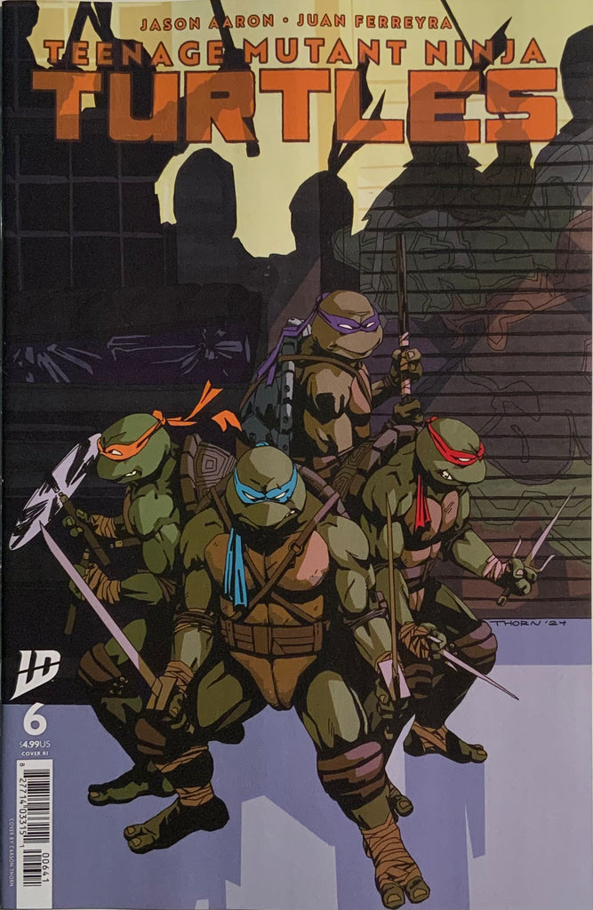 TEENAGE MUTANT NINJA TURTLES (2024) # 6 THORN 1:10 VARIANT COVER