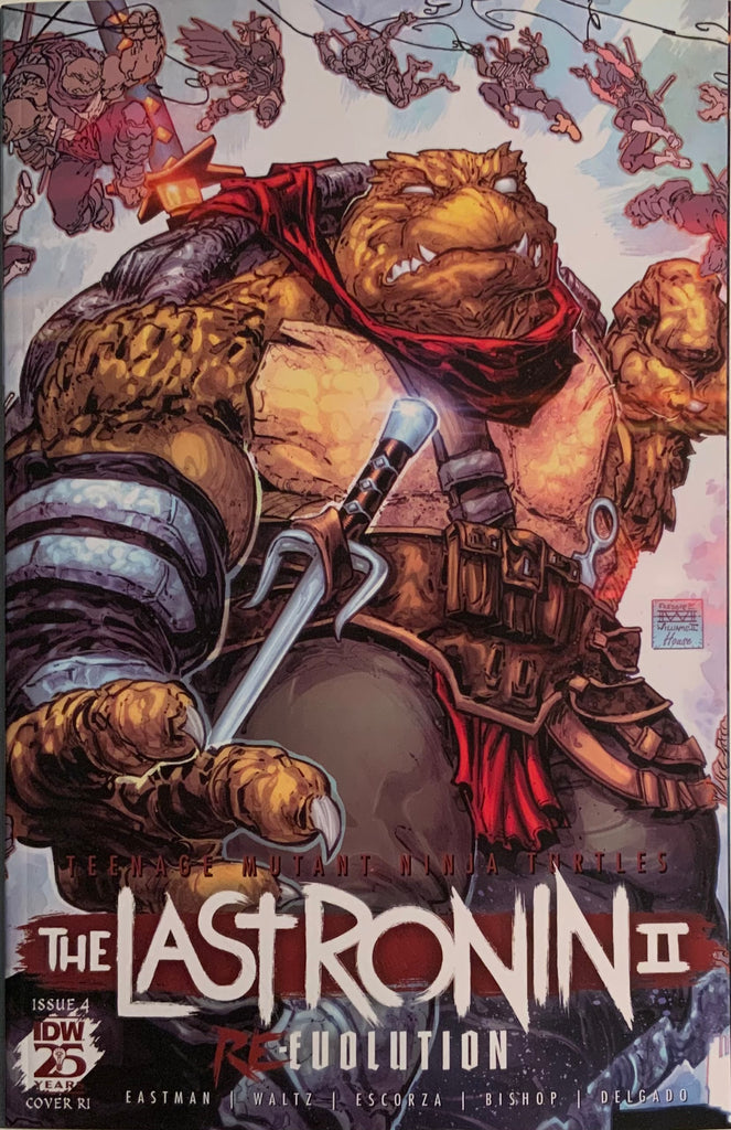 TEENAGE MUTANT NINJA TURTLES THE LAST RONIN II RE-EVOLUTION # 4 WILLIAMS 1:25 VARIANT COVER