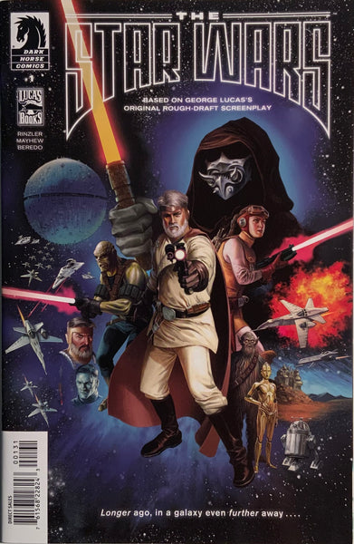 THE STAR WARS # 1 WHEATLEY 1:40 GEORGE LUCAS VARIANT COVER