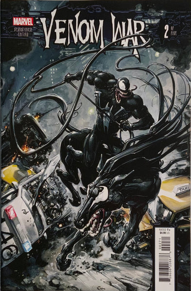 VENOM WAR # 2 CRAIN VENOM HORSE VARIANT COVER