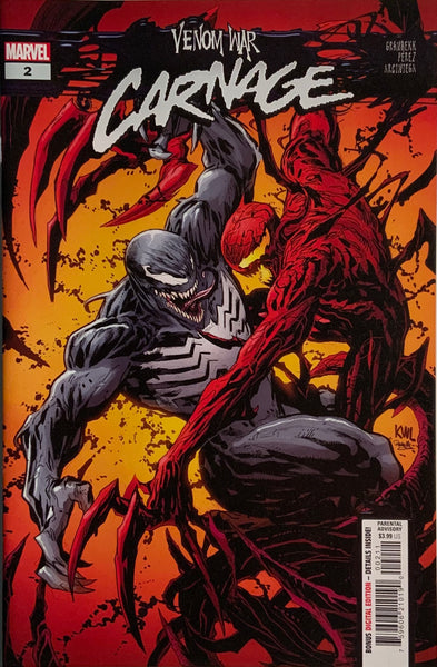 VENOM WAR : CARNAGE # 1 - 3 SET