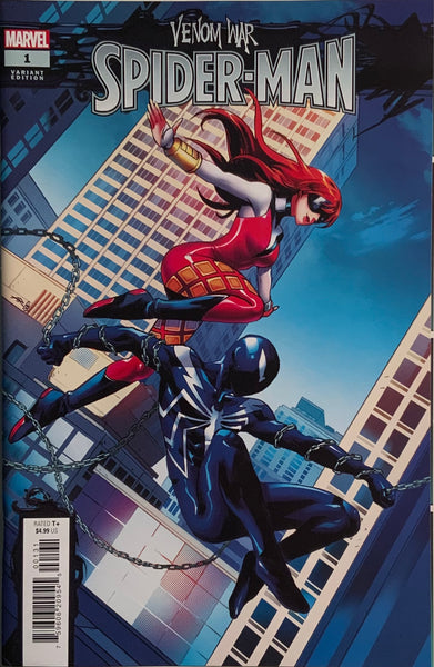 VENOM WAR : SPIDER-MAN # 1 RAMCHERON VARIANT COVER