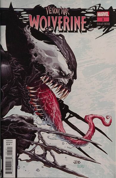 VENOM WAR : WOLVERINE # 1 CASSARA VARIANT COVER