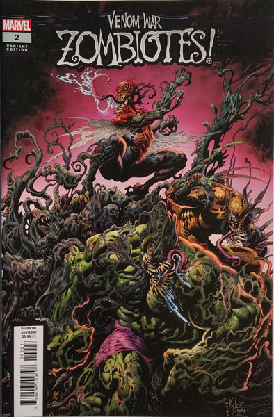 VENOM WAR : ZOMBIOTES # 2 HOTZ VARIANT COVER