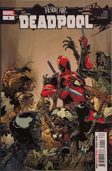 VENOM WAR : DEADPOOL #1-3 SET