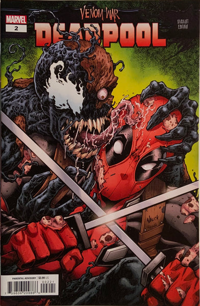 VENOM WAR : DEADPOOL # 2 NAUCK VARIANT COVER