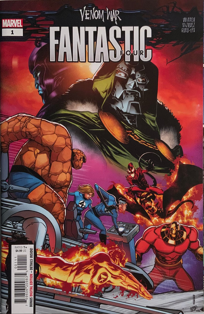 VENOM WAR : FANTASTIC FOUR # 1