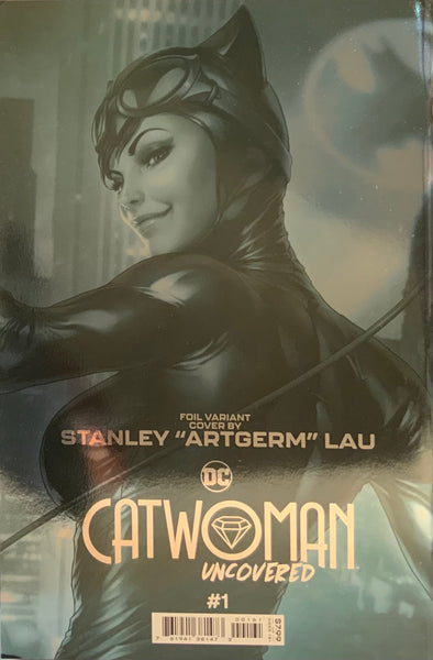 CATWOMAN UNCOVERED # 1 ARTGERM FOIL VARIANT COVER