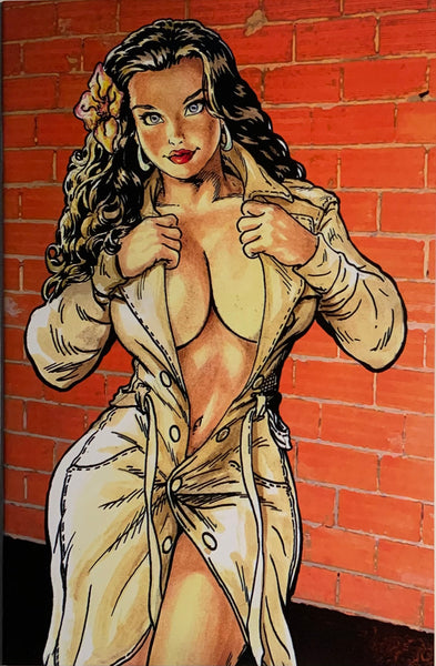 CAVEWOMAN UNCOVERED PINUP BOOK SPECIAL EDITION WITH CERTIFICATE OF AUTHENTICITY