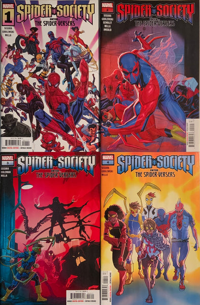 SPIDER-SOCIETY # 1 - 4 SET