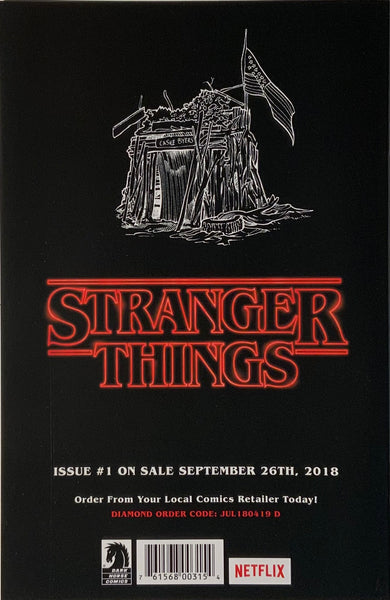 STRANGER THINGS (2018) ASHCAN EDITION + MINI POSTER