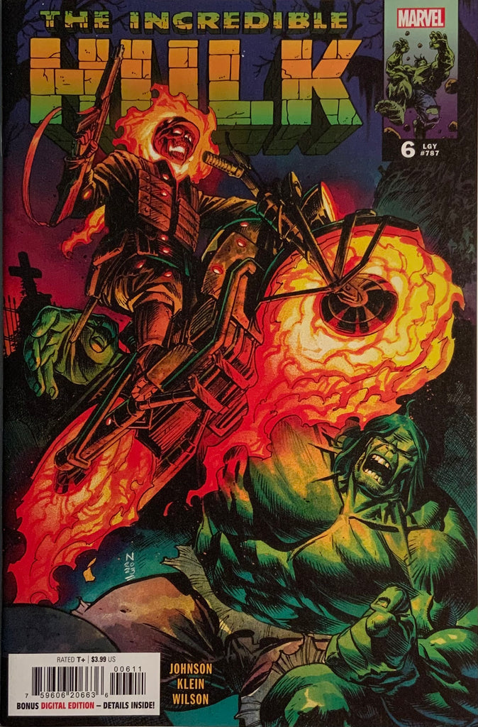 INCREDIBLE HULK (2023) # 6 FIRST FULL APPEARANCE OF GHOST RIDER 1944, SAL ROMERO