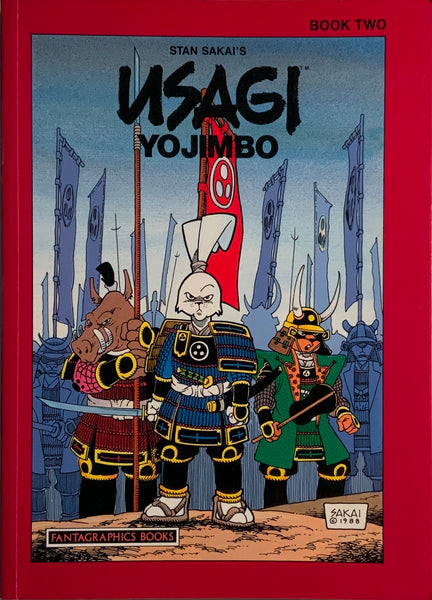 USAGI YOJIMBO GRAPHIC NOVEL BOOK 2 FIRST PRINTING