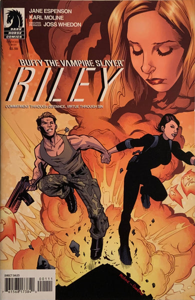BUFFY THE VAMPIRE SLAYER SEASON EIGHT : RILEY ONE-SHOT MOLINE COVER