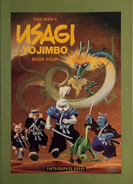 USAGI YOJIMBO GRAPHIC NOVEL BOOK 4 FIRST PRINTING